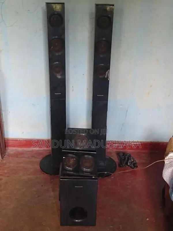 Panasonic සබ් වූෆර් එකයි ස්පීකර් බෆල් 5යි