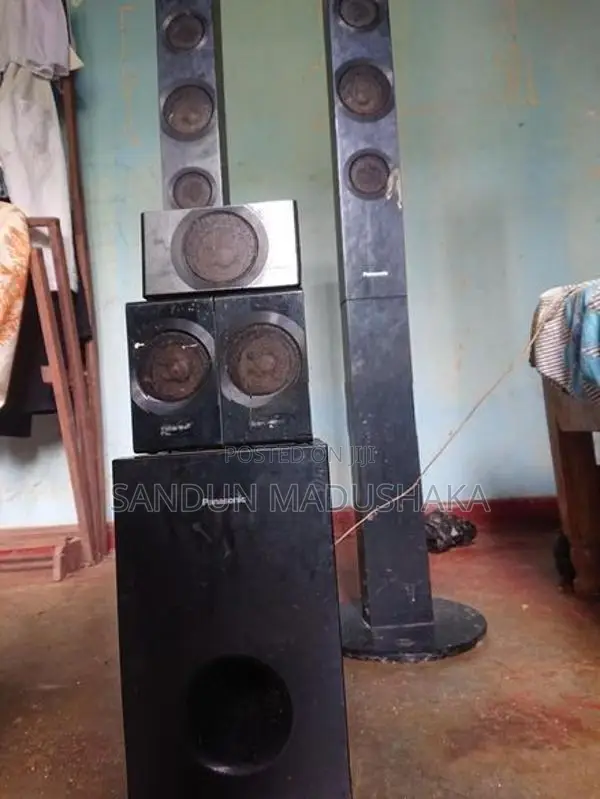 Panasonic සබ් වූෆර් එකයි ස්පීකර් බෆල් 5යි