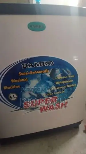 Damro Semi Auto Washing Machine