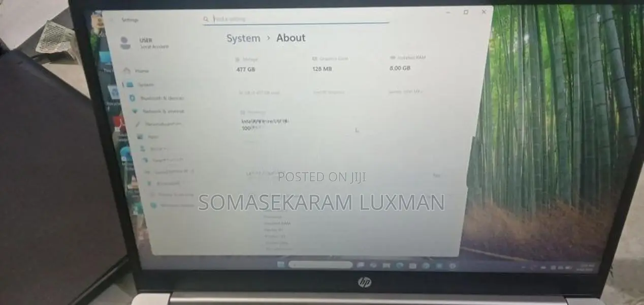 HP 15 - Intel Core 3 100U New Laptop