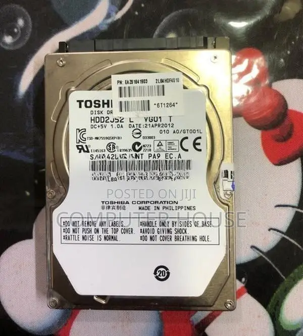 Toshiba 640GB Laptop HDD