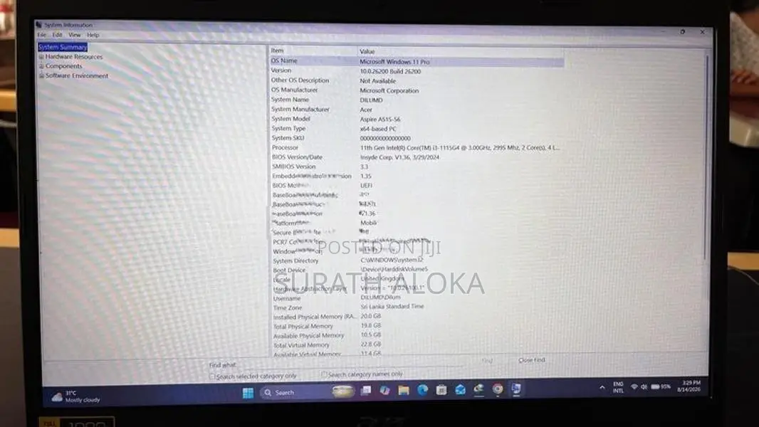 Acer Laptop