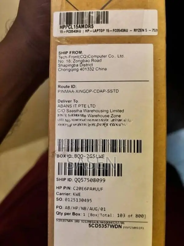 HP 15 Ryzen 5 Laptop