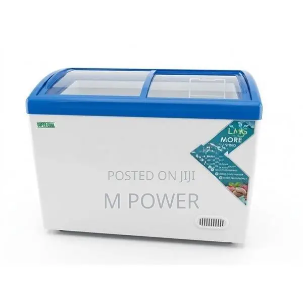 LMG Deep Freezer Glass Top 256L