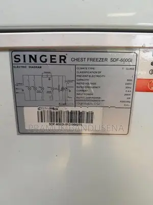 Sisil Freezer 600 L Double Door