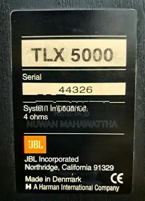 JBL TLX5000 Floor Standing Speakers