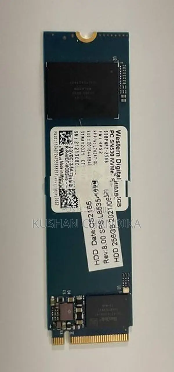 WD 256GB NVME