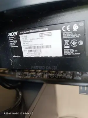 I3 2nd Gen With 19 Acer Monitor Full Set