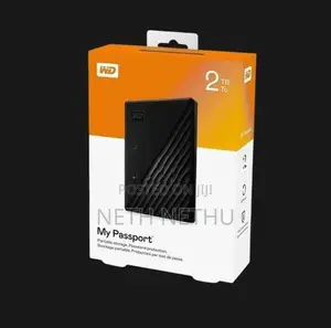External Storage - WD MY Passport 2TB USB 3.2 Gen 1 Portable Hard Driv