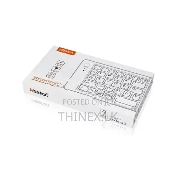 Meetion Btk001 Bluetooth Folding Keyboard