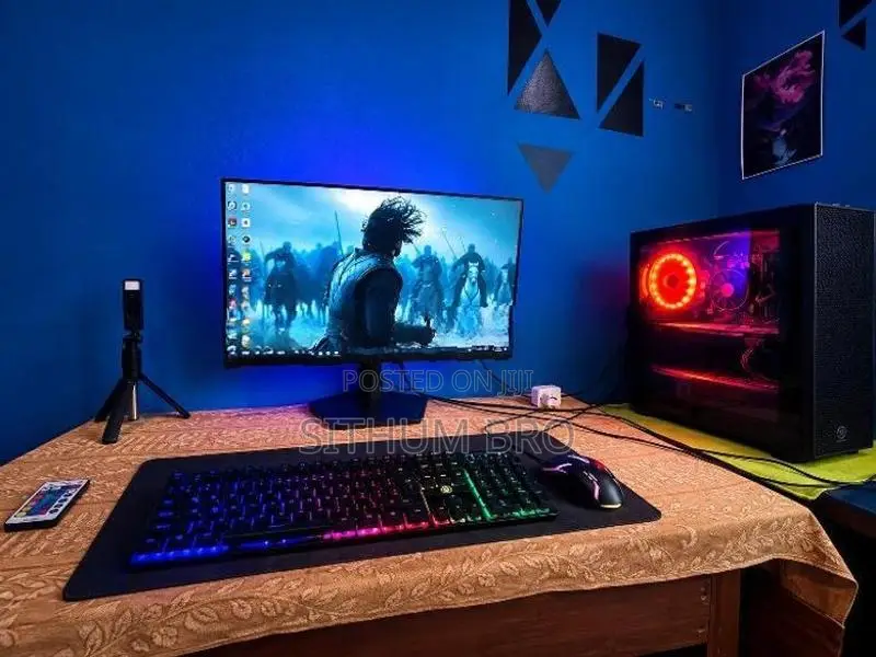 ​Complete i5 12th Gen GTX 1070 8GB Gaming PC Setup with 120Hz Monitor