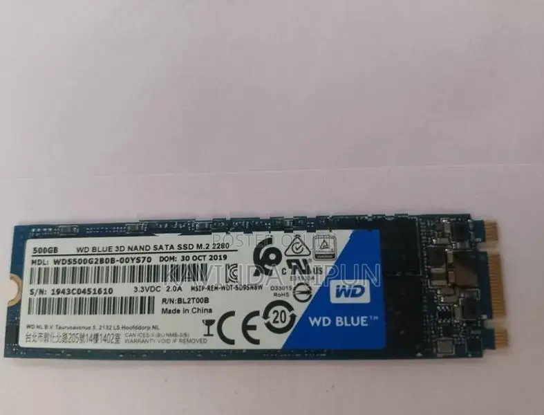 500GB SATA SSD M.2 RAM