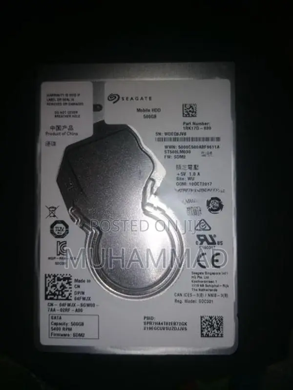 Seagate PC HDD 500GB Internal Hard Drive