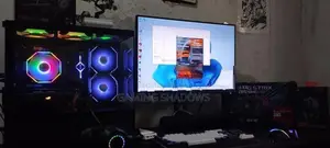ASUS “i5 7th Gen RX 580 8GB 16GB RAM 24" IPS Gaming PC Setup