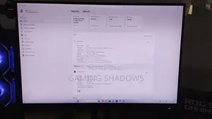 ASUS “i5 7th Gen RX 580 8GB 16GB RAM 24" IPS Gaming PC Setup