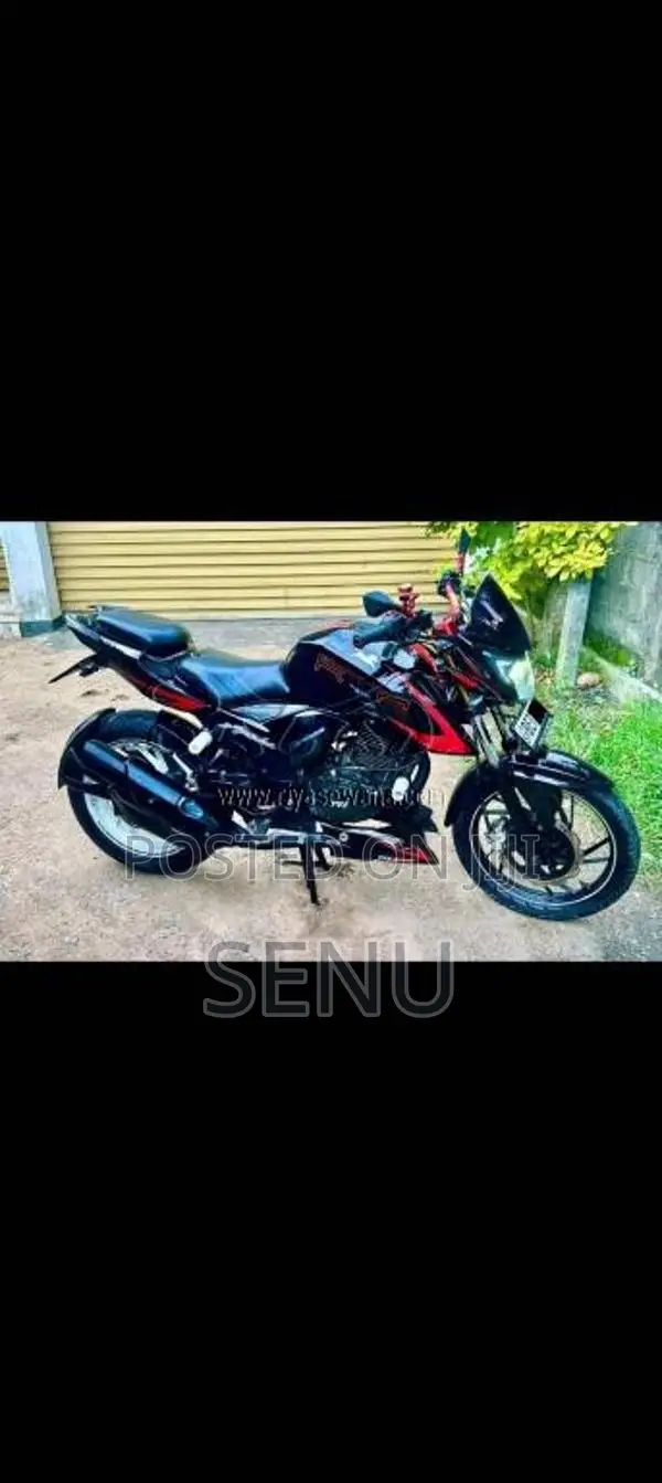 TVS Apache 2017 Motorbike (Used)