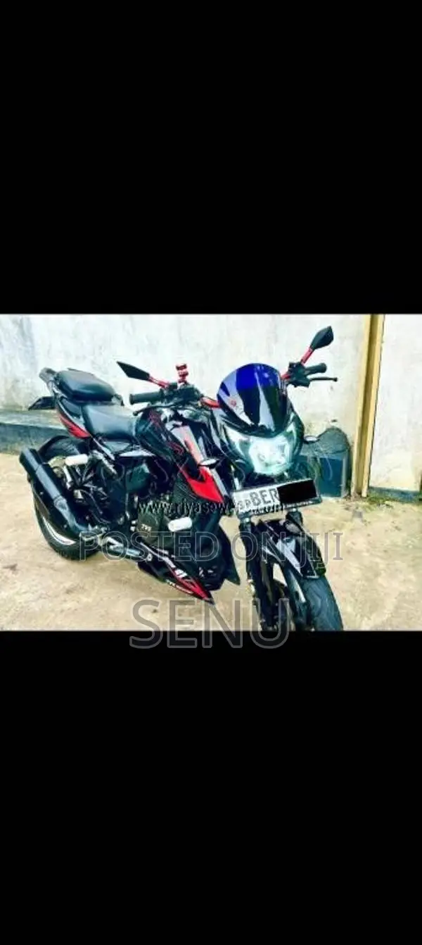 TVS Apache 2017 Motorbike (Used)