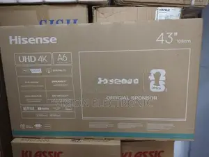 HISENSE 43 Inch 4K Ultra HD Smart TV