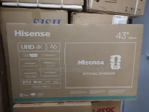 New "HISENSE" 43 inch 4K Ultra HD Smart TV