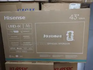 New "HISENSE" 43 inch 4K Ultra HD Smart TV