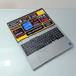 Brandnew Dell Latitude 5520 Core i7 \11Gen \16GB RAM \512GB SSD Laptop