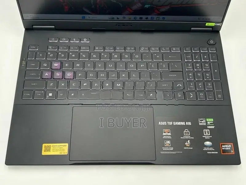 Asus TUF Gaming A16 7 260 15TH Gen RTX 5060 8GB 1TB NVMe