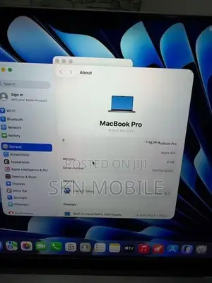 Apple MacBook Pro M3 8GB 512GB 14”