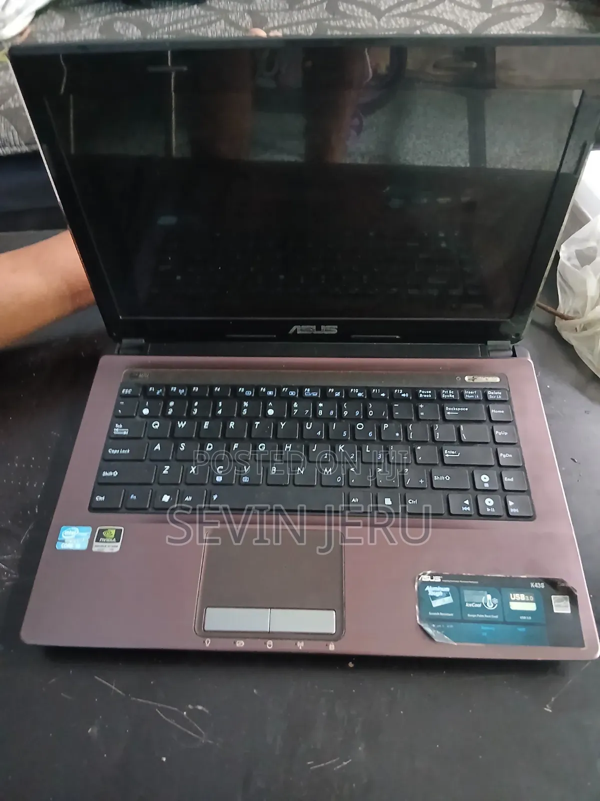 Laptop Asus K43SA 1GB HDD 32GB