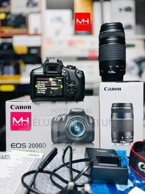 Canon EOS 2000D Canera Full Set Box