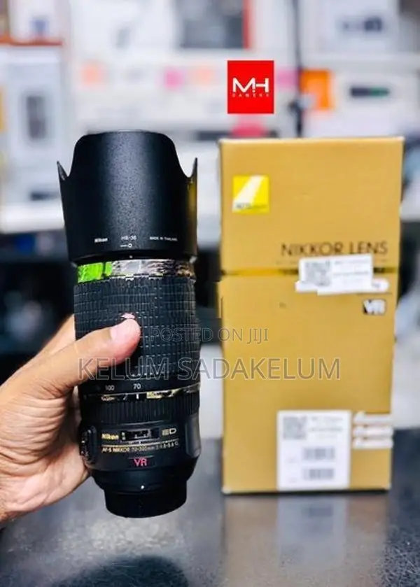 Nikon AF S 70.300mm Red VR Lens