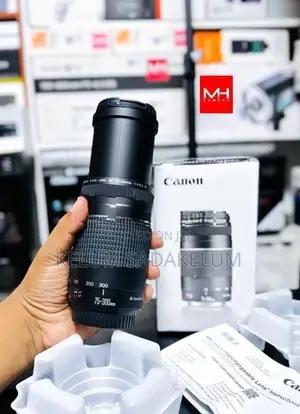 Canon EF 75.300mm Lens Full Set Box