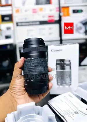 Canon EF 75.300mm Lens Full Set Box