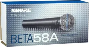 Beta 58A Dynamic Vocal Wired Microphone