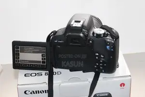 Dslr Canon 800D With 18-200mm Lens + 50mm 1.8
