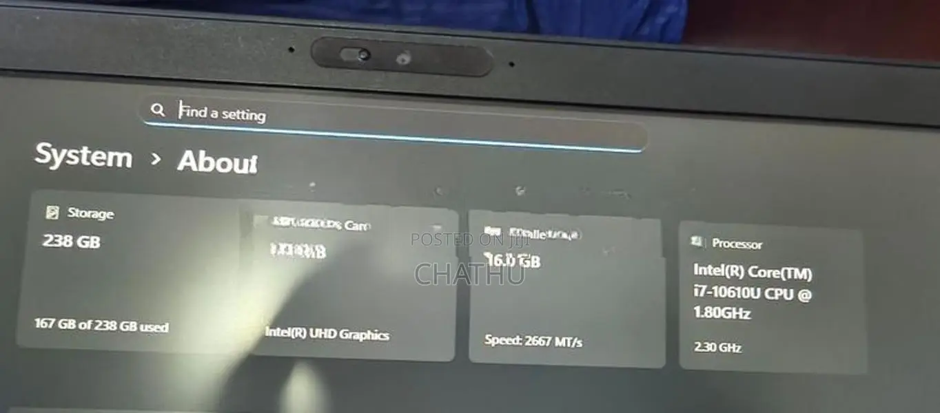 Dell Latitude 5510 Laptop i7