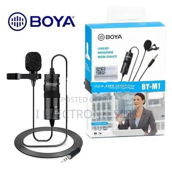 BOYA BY-M1 Lavalier Clip-On Microphone