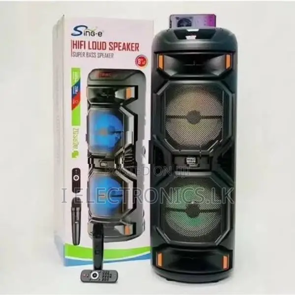 ZQS8221 Portable PA Speaker System 40W Rechargeable Outdoor