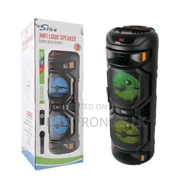 ZQS8221 Portable PA Speaker System 40W Rechargeable Outdoor