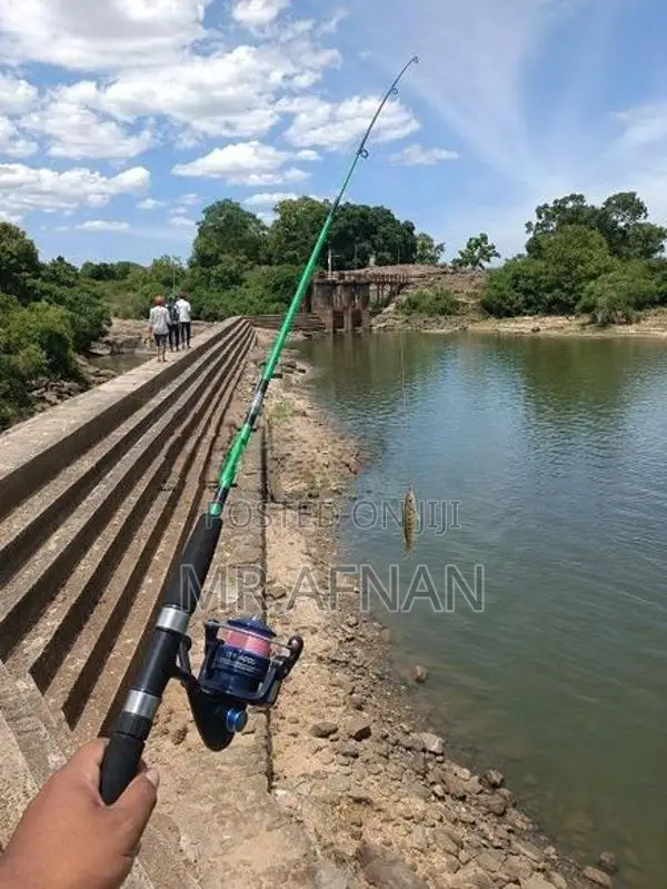 Fishing Rod With Reel Full Set