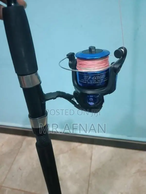 Fishing Rod With Reel Full Set