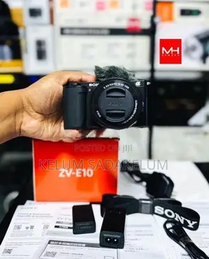 Sony ZVE10 4K Mirrorless Camera Full Set Box