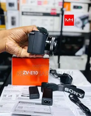 Sony ZVE10 4K Mirrorless Camera Full Set Box