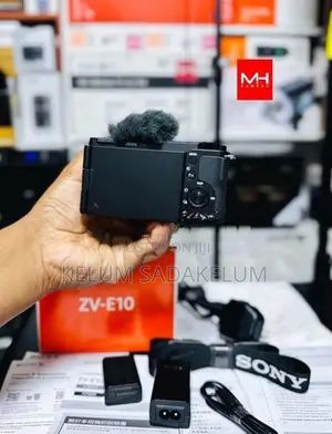 Sony ZVE10 4K Mirrorless Camera Full Set Box