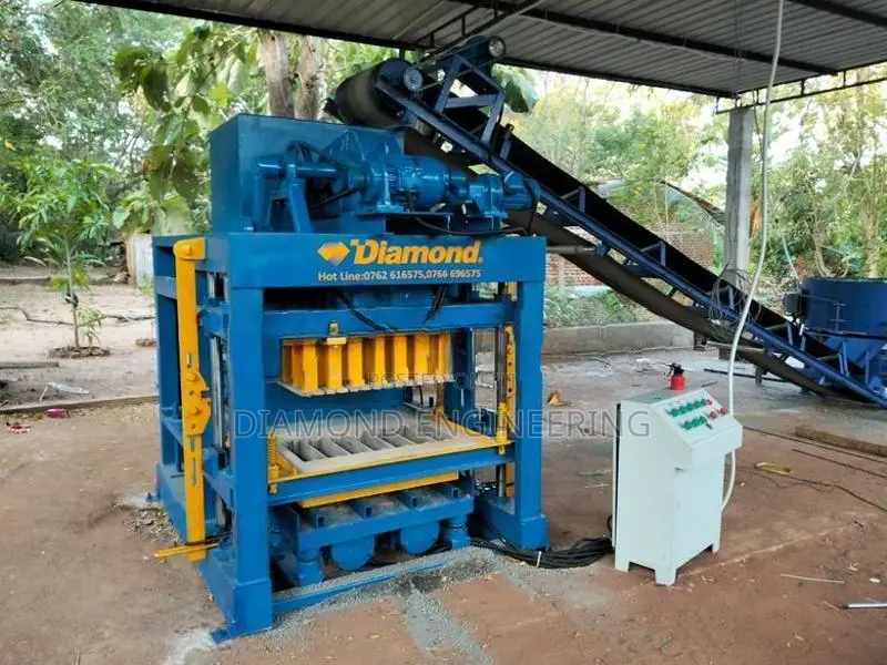 Diamond 4-30 Semi-Automatic Block Making Machine