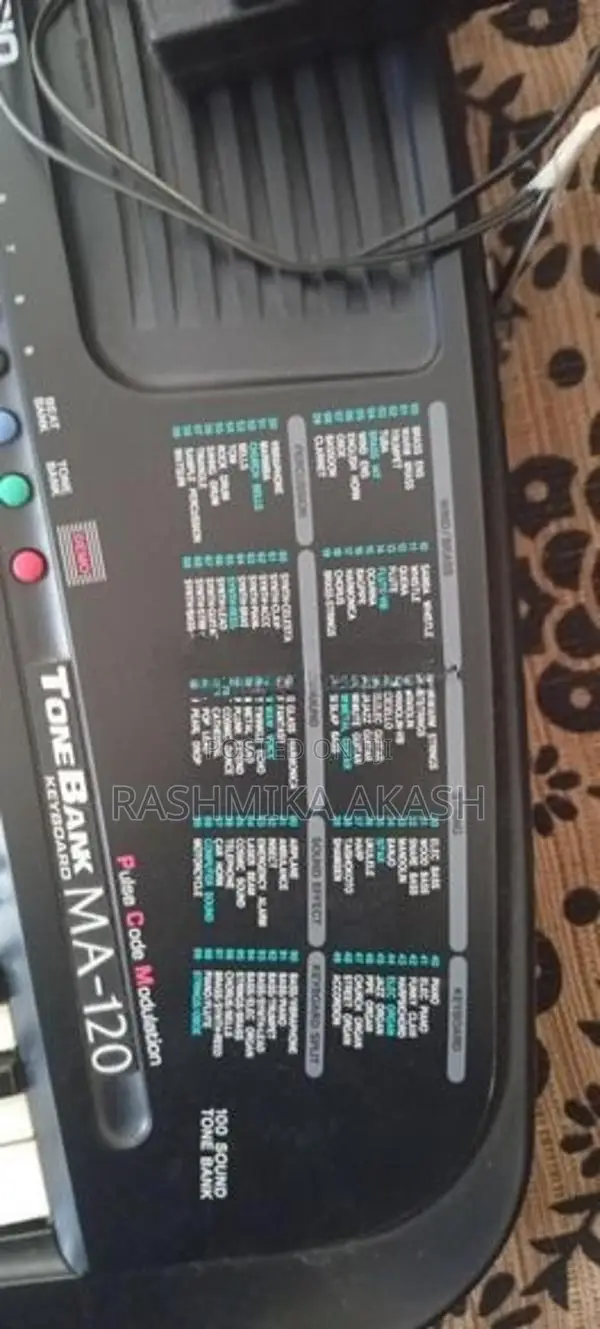 Casio Tonebank MA-120 Electronic Keyboard
