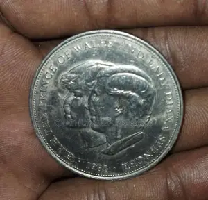Rare Old Coins Collection (2x Royal Wedding Crowns)