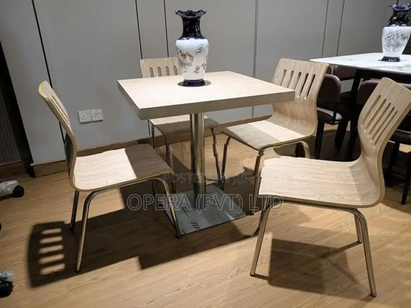 Modern Cafe Dining Set