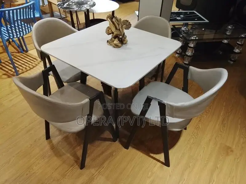 Modern Granite Dining Set