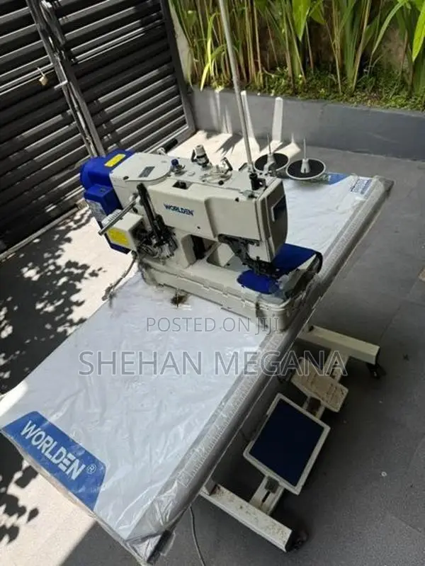 Button Hole Machine -Worlden