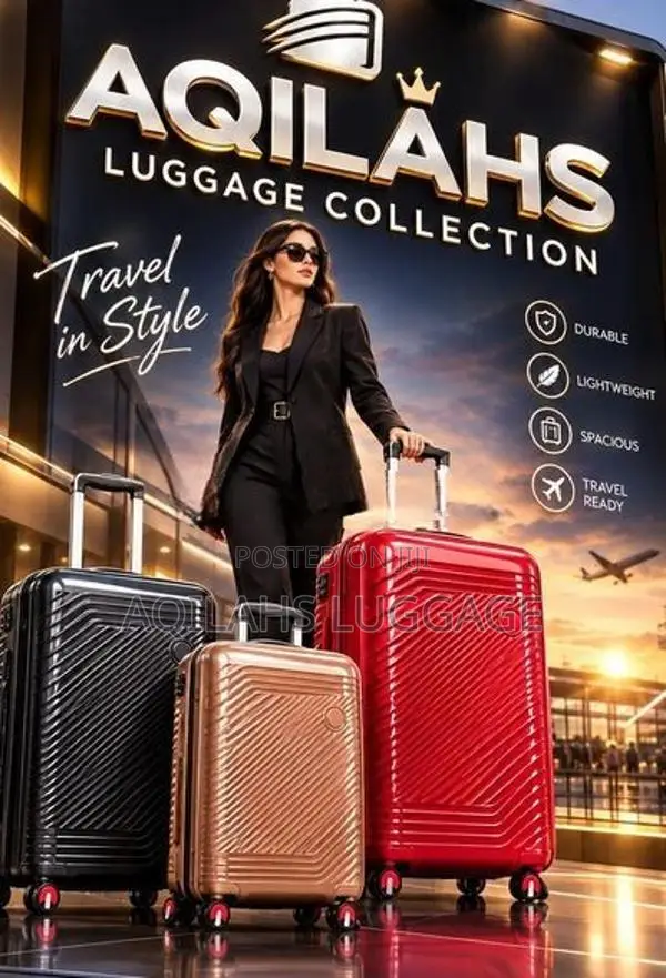 PP Unbreakable luggage bags sets